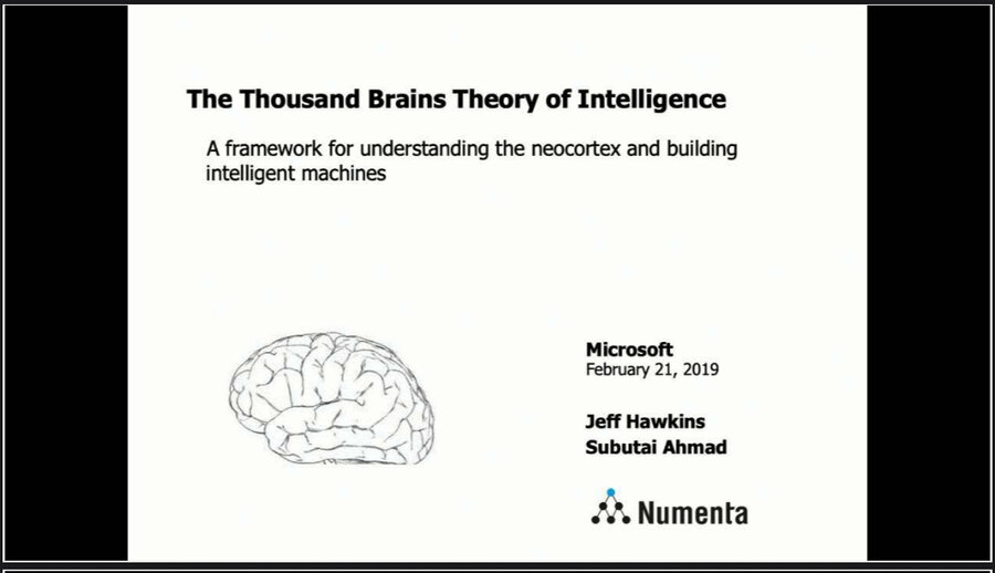 The Thousand Brains Theory of Intelligence, Jeff Hawkins and Subutai Ahmad, Numenta